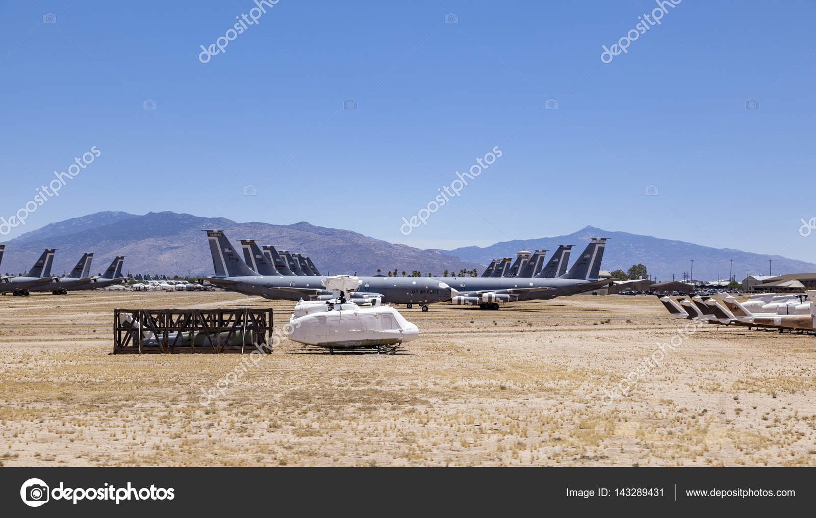 Davis Monthan Air Force Base Amarg Boneyard In Tucson Arizona Stock Editorial Photo C Hackman