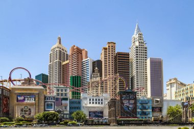 New York - New York otel ve Casino cephe