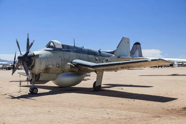 Visiting the Pima Air and space Museum  in Tuscon — Stock Photo, Image