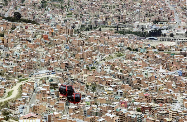 Boliviens Hauptstadt La Paz — Stockfoto