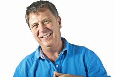 Akıllı el adam portresi 