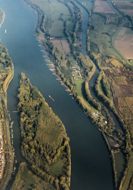 Lanzarote, sabah ışık Timanfaya Milli Parkı içinde volkanik manzara