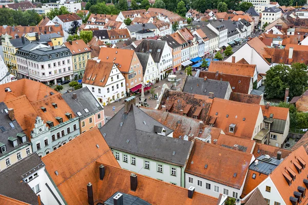 弗莱辛在巴伐利亚的中世纪的村庄 — 图库照片