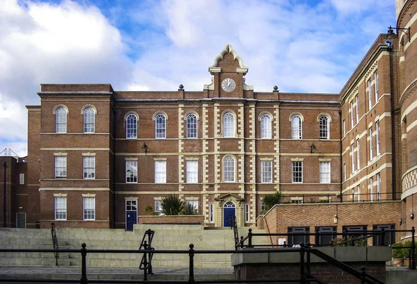 Typische alte Backsteingebäude in Nottingham — Stockfoto