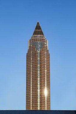 Frankfurt Ticaret Fuarı kule Messeturm: