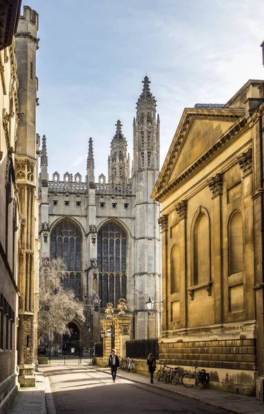 King's college του στο Cambridge της Αγγλίας — Φωτογραφία Αρχείου