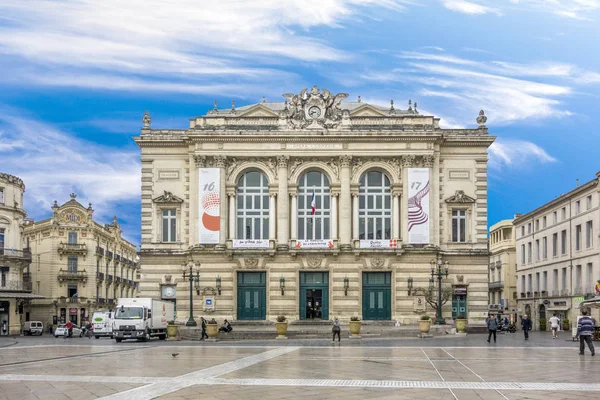 Teatr Opery i komedia w Montpellier — Zdjęcie stockowe