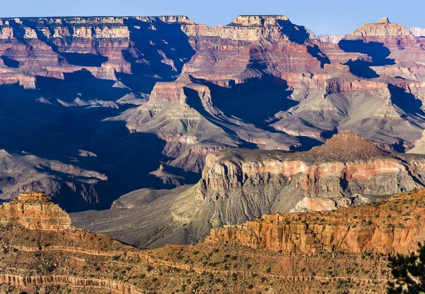 Blick in den Grand Canyon aus Mathers Sicht — Stockfoto