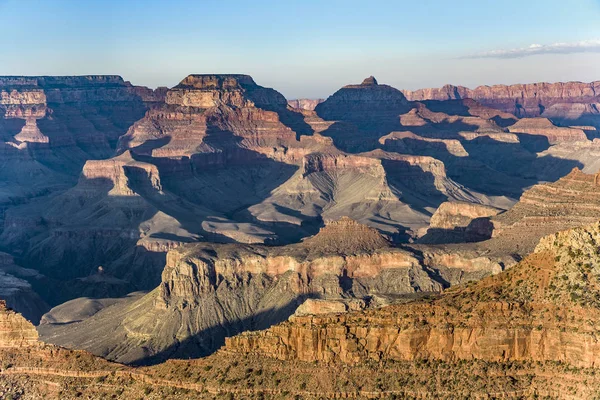 Blick in den Grand Canyon vom Mathers Point, Südrand — Stockfoto