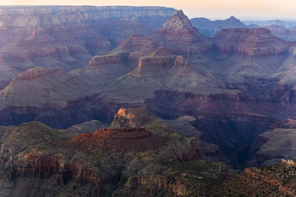 View into the grand canyon from mathers point, south rim — Stock Photo, Image