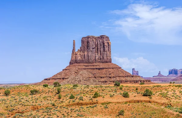 WEst Mittens Butte in the Monument valley — Stock Photo, Image
