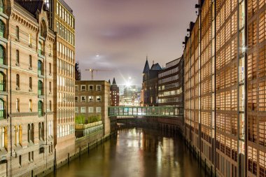 Speicherstadt Hamburg geceleri