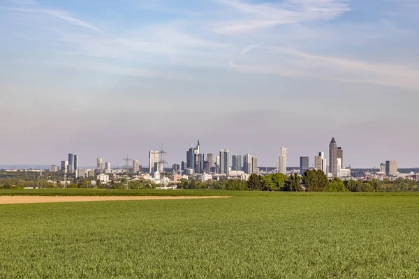 Skyline von Frankfurt am Main — Stockfoto