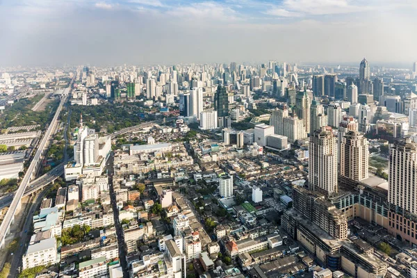 View across Bangkok skyline — Stock Photo, Image