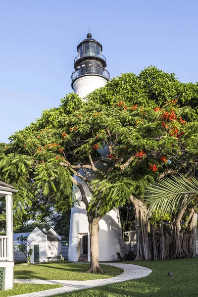 The Key West Lighthouse, Florida, EE.UU. — Foto de Stock