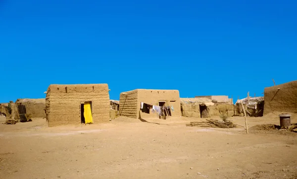 Cabaña hecha de marga en Omdourman — Foto de Stock