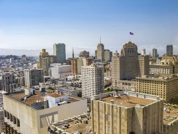 Panorama San Franciska v odpoledním světle — Stock fotografie