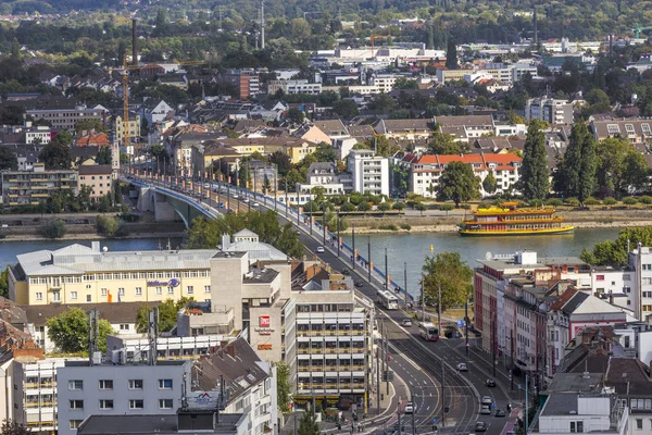 Aerea di Bonn, l'ex capitale della Germania — Foto Stock