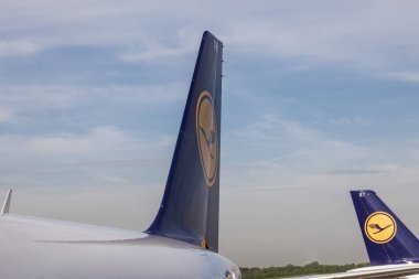 Lufthansa uçak Hamburg
