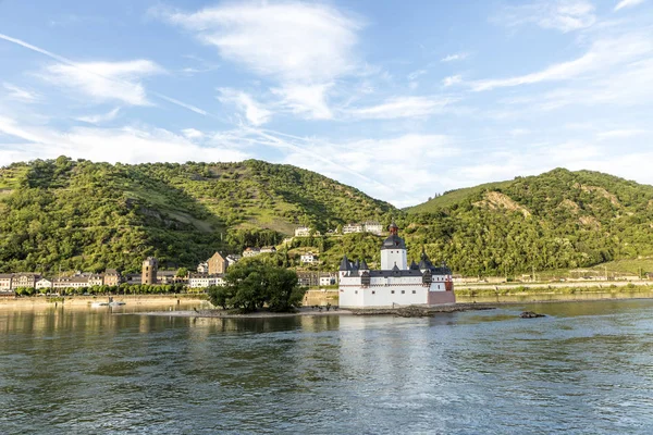 Belle vue panoramique sur la vallée du Rhin — Photo