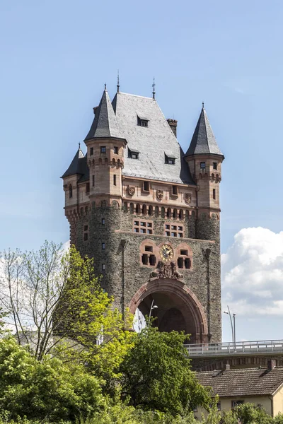 Nibelungentower maskar Tyskland — Stockfoto