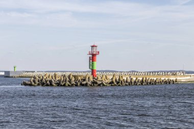 Swinemuende feneri nehir domuz