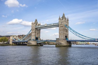 kule köprü Londra'nın ünlü eski asma köprü