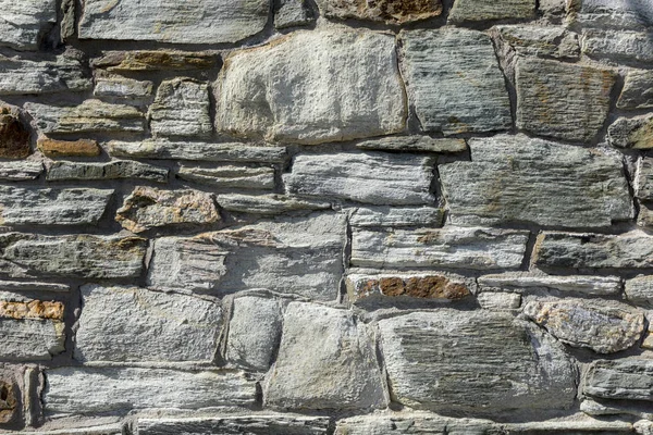 Mur de pierre en pierres naturelles — Photo