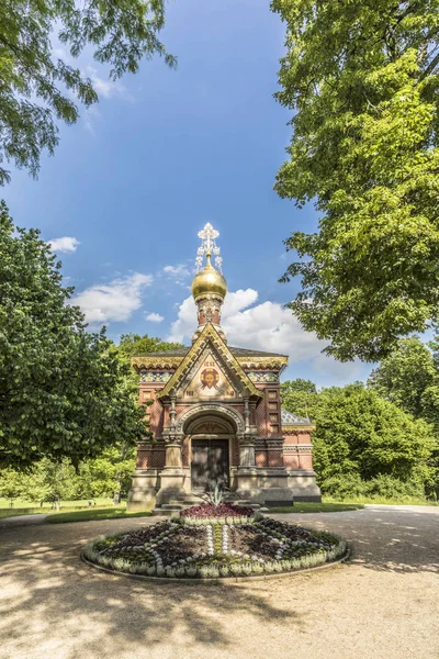 Bad Homburg vor der Hoehe, Russian Chapel — Stock Photo, Image