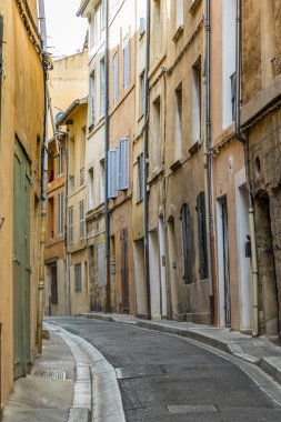 tipik dar eski sokak aix en Provence