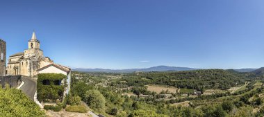 Venasque eski kilise ile Luberons, Pro yatay olarak görüntülemek