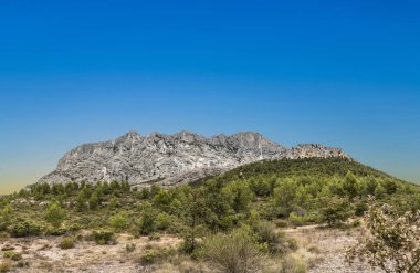Mount sainte-victoire Provence, Cezanne dağ
