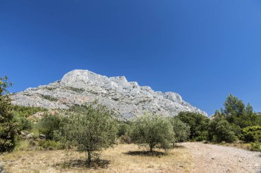 Mount sainte-victoire Provence, Cezanne dağ