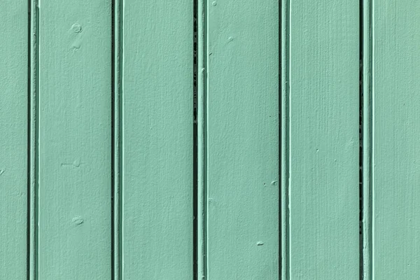 Green wooden wall background — Stock Photo, Image