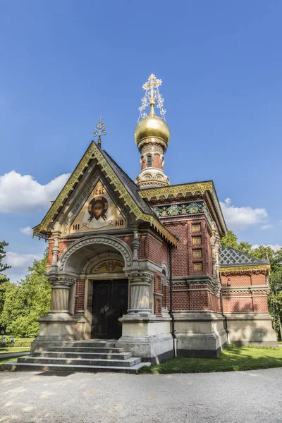 โบสถ์ฮอมเบิร์ก วอร์ม เดอลาเฮ โบสถ์รัสเซีย — ภาพถ่ายสต็อก