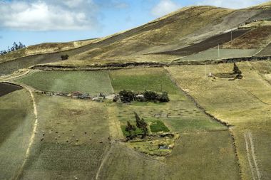 doğal peyzaj tarım ve Ekvator alanlar ile