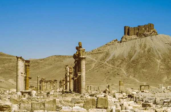 Antika staden Palmyra — Stockfoto