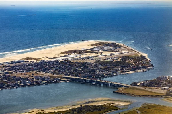 Antenne der Atlantikküste in der Nähe von New York — Stockfoto