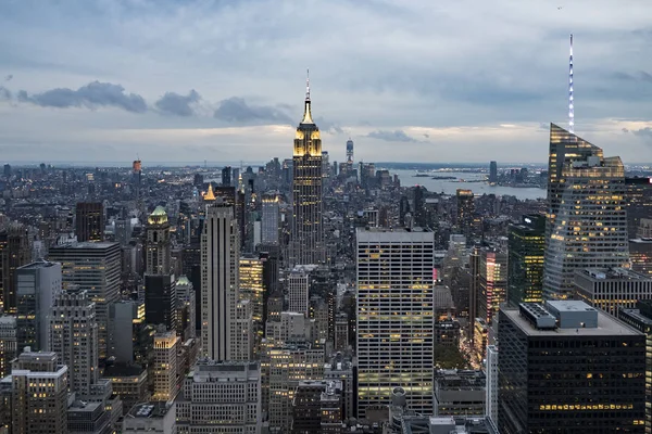 Skyline av New York — Stockfoto