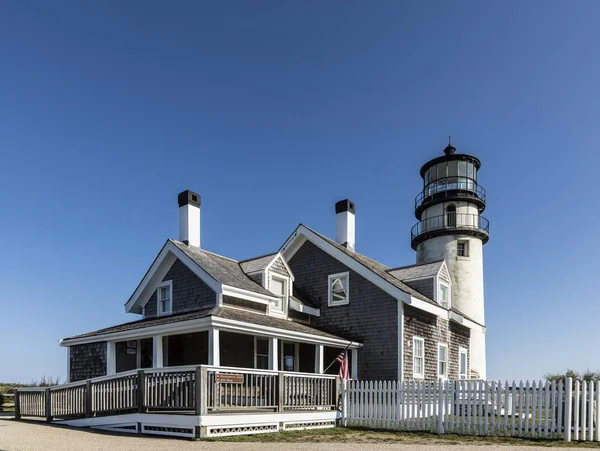 La Highland Light, también conocida como Cape Cod Light es una de las —  Fotos de Stock