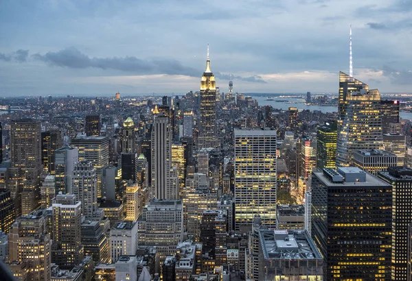 Skyline van New York — Stockfoto