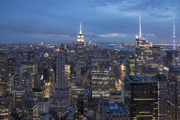 Skyline of New York — Stock Photo, Image