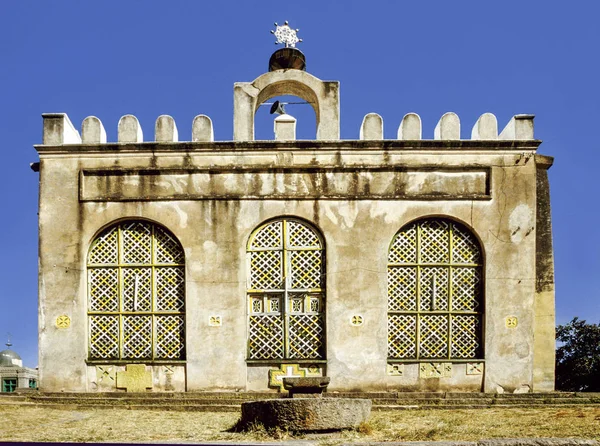 Φασίλ φασίλ Ghebbi κάστρο βρίσκεται σε Gondar, Αιθιοπία. — Φωτογραφία Αρχείου