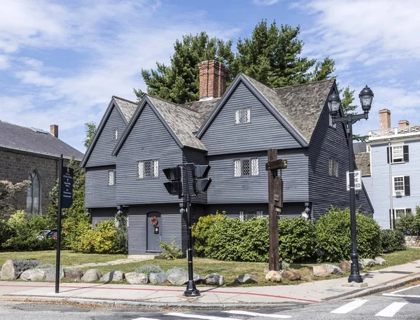 Casa de la Bruja, Salem, Massachusetts — Foto de Stock