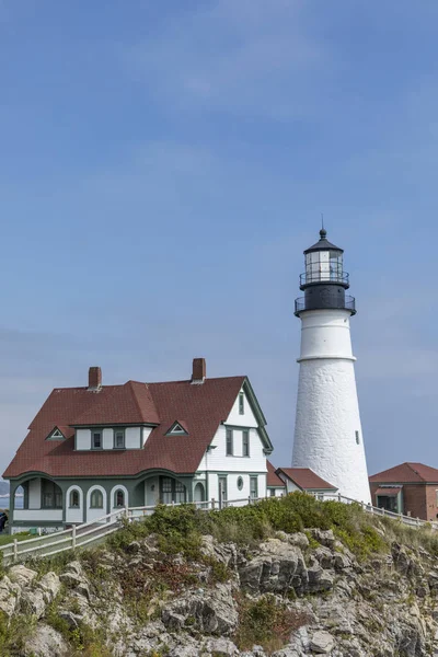 Beroemde vuurtoren in Portland — Stockfoto