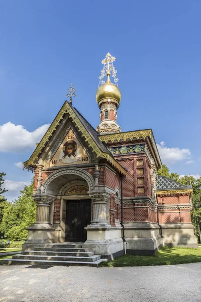 Bad Homburg vor der Hoehe, Russian Chapel — Zdjęcie stockowe