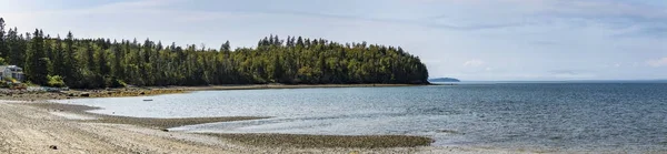 Leerer Strand in Castine, Maine — Stockfoto