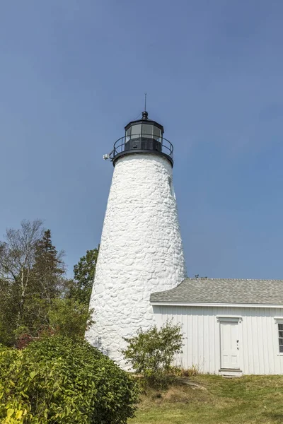 Beautiful lighthouse in Castine, USA — Stock Photo, Image