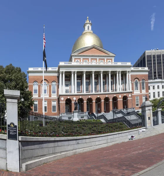 State capitol, Boston, Massachusetts, Amerikai Egyesült Államok — Stock Fotó