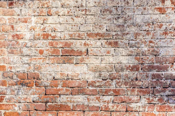 Old red grungy brick wall — Stock Photo, Image